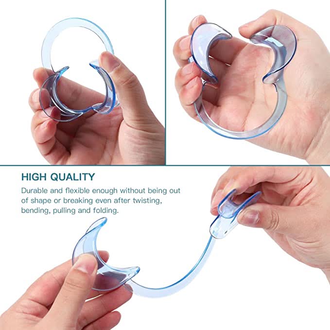 Cheek Retractors Mouth Opener Autoclavable C Shape S/M/L Sizes- pairaydental.com