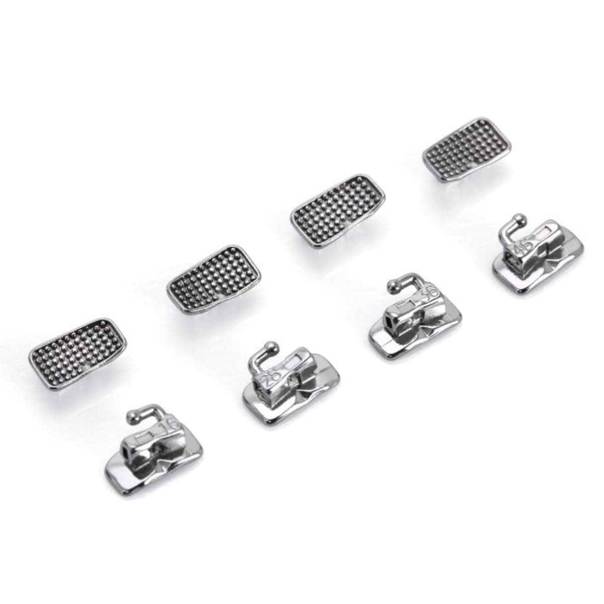 Buccal Tube 1st Molar Bondable Monoblock Non-Convertible Roth 0.018 50Sets/Box - pairaydental.com