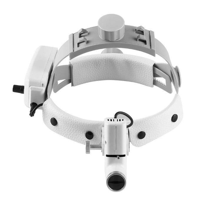 Dental Binocular Loupe Surgical Headlight Lamp 5W LED Ajustable - pairaydental.com