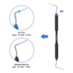 Dental Endo Hand Plugger Niti Tip Fill Instrument #0 #1 #2 - pairaydental.com