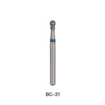 Dental Diamond Bur FG BC Series Full Size Round With Collar 5pcs/Pack - pairaydental.com