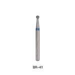 Dental Diamond Bur FG BR Series Round Full Size 5pcs/Pack - pairaydental.com