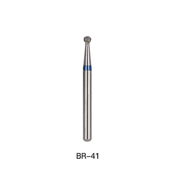 Dental Diamond Bur FG BR Series Round Full Size 5pcs/Pack - pairaydental.com