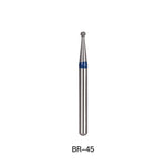 Dental Diamond Bur FG BR Series Round Full Size 5pcs/Pack - pairaydental.com