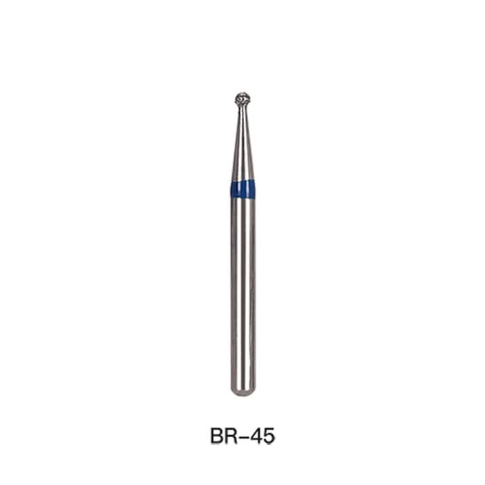 Dental Diamond Bur FG BR Series Round Full Size 5pcs/Pack - pairaydental.com