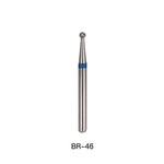 Dental Diamond Bur FG BR Series Round Full Size 5pcs/Pack - pairaydental.com