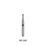 Dental Diamond Bur FG BR Series Round Full Size 5pcs/Pack - pairaydental.com