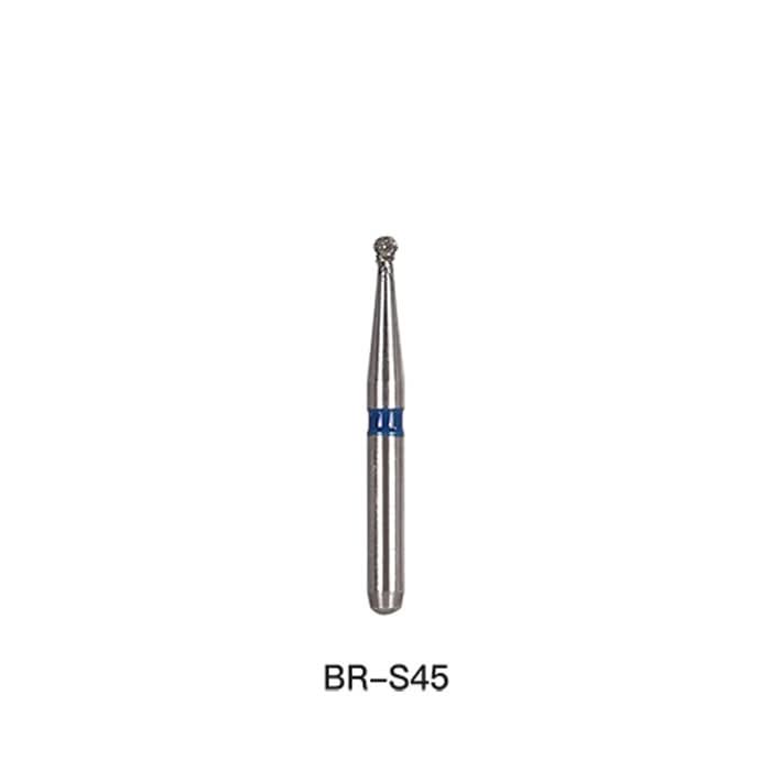 Dental Diamond Bur FG BR Series Round Full Size 5pcs/Pack - pairaydental.com