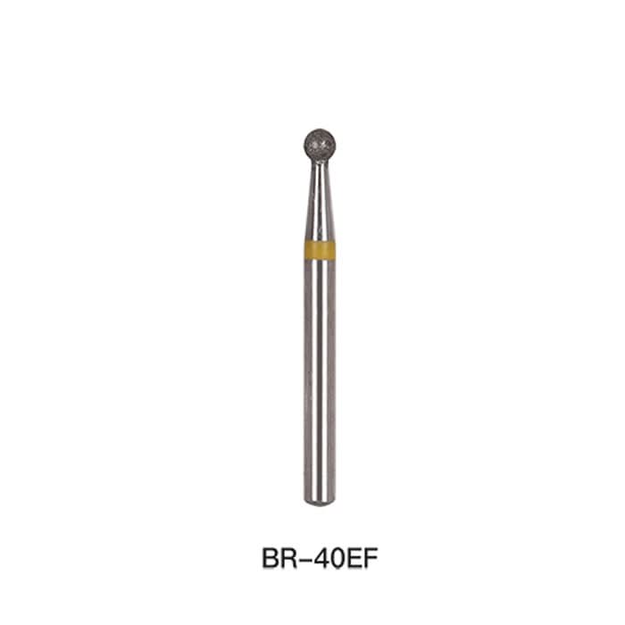 Dental Diamond Bur FG BR Series Round Full Size 5pcs/Pack - pairaydental.com