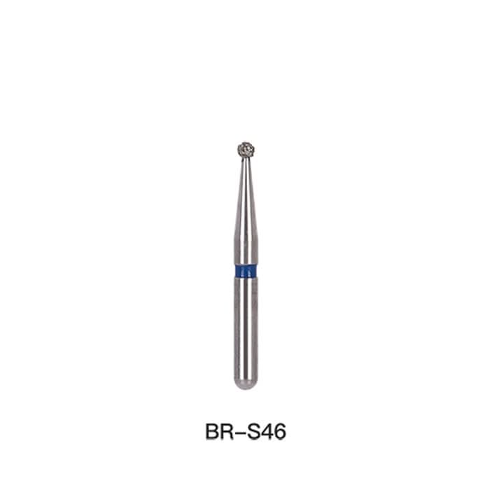 Dental Diamond Bur FG BR Series Round Full Size 5pcs/Pack - pairaydental.com