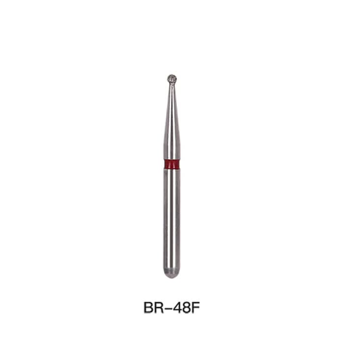 Dental Diamond Bur FG BR Series Round Full Size 5pcs/Pack - pairaydental.com