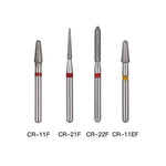 Dental  Diamond Bur FG CR Series Full Size Round End Cone 5pcs/Pack - pairaydental.com