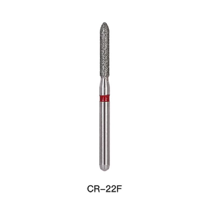 Dental Diamond Bur FG CR 22F Round End Cone 5pcs/Pack - pairaydental.com