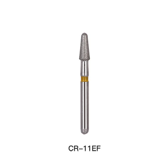 Dental Diamond Bur FG CR 11EF Round End Cone 5pcs/Pack - pairaydental.com