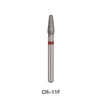 Dental Diamond Bur FG CR 11F Round End Cone 5pcs/Pack - pairaydental.com