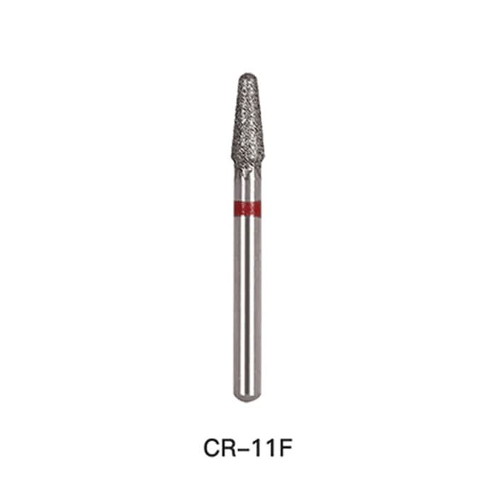Dental Diamond Bur FG CR 11F Round End Cone 5pcs/Pack - pairaydental.com