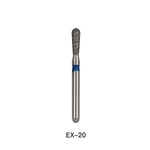 Dental Diamond Bur FG EX 20 Barrel 5pcs/Pack - pairaydental.com