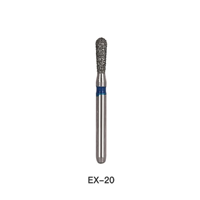 Dental Diamond Bur FG EX 20 Barrel 5pcs/Pack - pairaydental.com