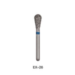 Dental Diamond Bur FG EX 26 Barrel 5pcs/Pack - pairaydental.com