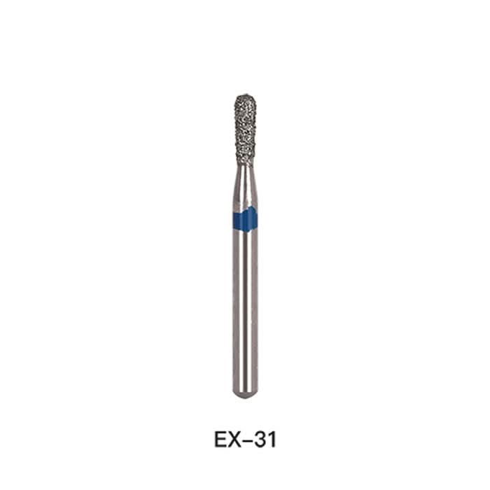 Dental Diamond Bur FG EX 31 Barrel 5pcs/Pack - pairaydental.com