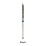 Dental Diamond Bur FG FO-11 Flame 5pcs/Pack - pairaydental.com