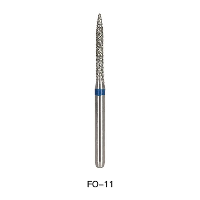 Dental Diamond Bur FG FO-11 Flame 5pcs/Pack - pairaydental.com