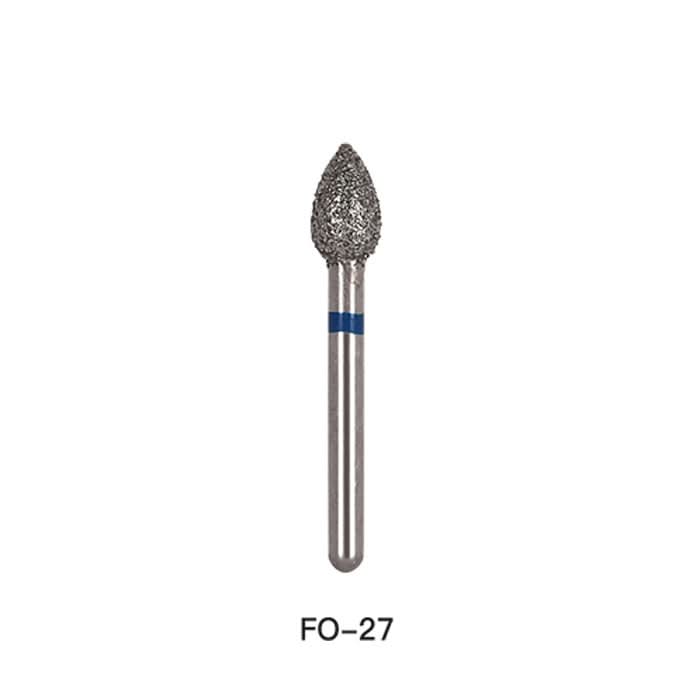 Dental Diamond Bur FG FO-27 Flame 5pcs/Pack - pairaydental.com
