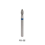 Dental Diamond Bur FG FO-32 Flame 5pcs/Pack - pairaydental.com