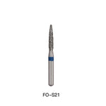 Dental Diamond Bur FG FO-S21 Flame 5pcs/Pack - pairaydental.com