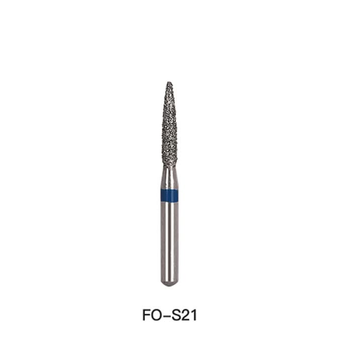 Dental Diamond Bur FG FO-S21 Flame 5pcs/Pack - pairaydental.com