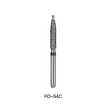 Dental Diamond Bur FG FO-54C Flame 5pcs/Pack - pairaydental.com