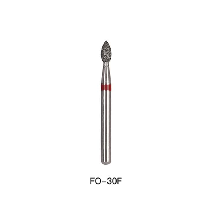 Dental Diamond Bur FG FO-30F Flame 5pcs/Pack - pairaydental.com