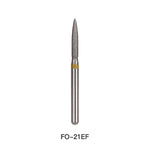 Dental Diamond Bur FG FO-21EF Flame 5pcs/Pack - pairaydental.com