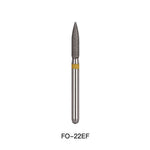 Dental Diamond Bur FG FO-22EF Flame 5pcs/Pack - pairaydental.com