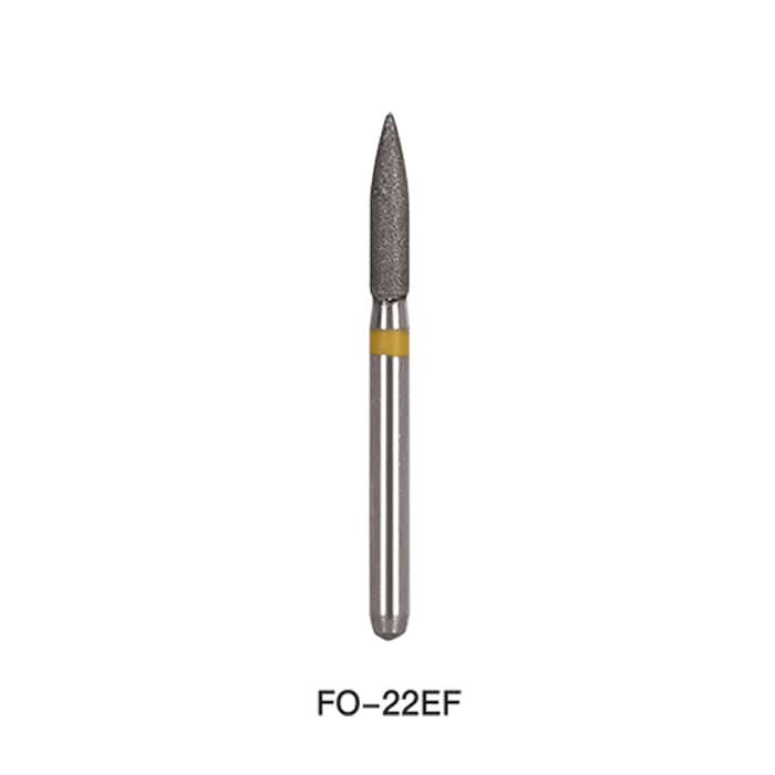 Dental Diamond Bur FG FO-22EF Flame 5pcs/Pack - pairaydental.com