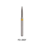 Dental Diamond Bur FG FO-20EF Flame 5pcs/Pack - pairaydental.com