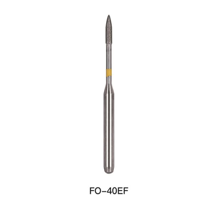 Dental Diamond Bur FG FO 40EF Flame 5pcs/Pack - pairaydental.com