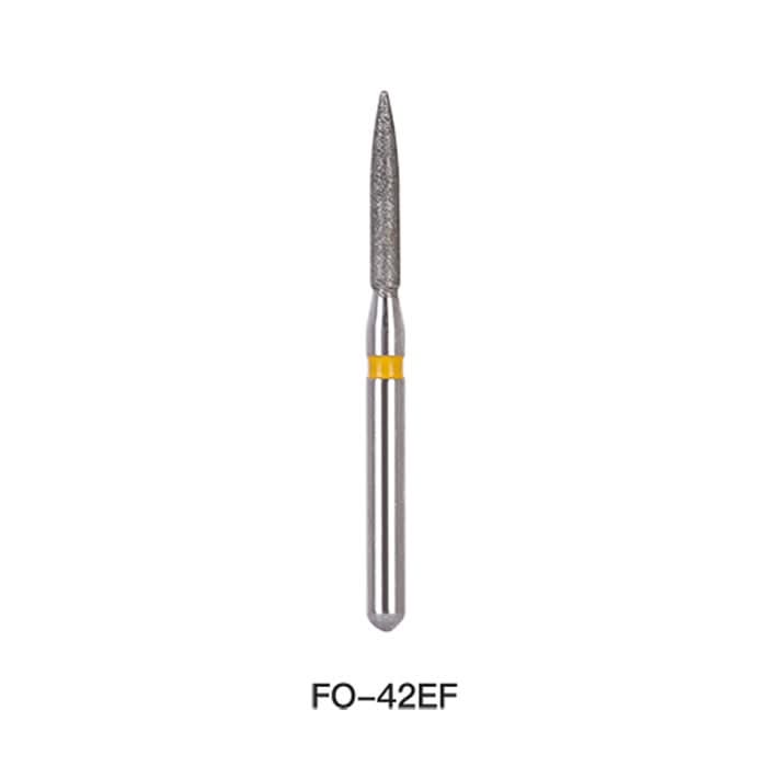 Dental Diamond Bur FG FO 42EF Flame 5pcs/Pack - pairaydental.com