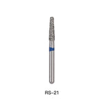 Dental Diamond Bur RS 21 Rounded Shoulder 5pcs/Pack - pairaydental.com