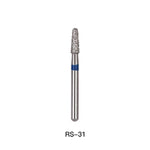 Dental Diamond Bur RS 31 Rounded Shoulder 5pcs/Pack - pairaydental.com