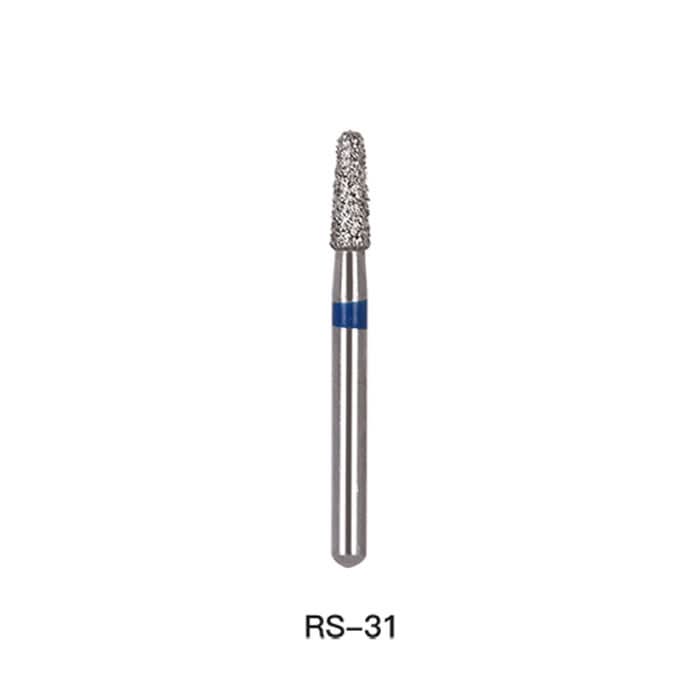 Dental Diamond Bur RS 31 Rounded Shoulder 5pcs/Pack - pairaydental.com