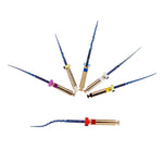 Endo NiTi Rotary Files Heat Activated 25mm Assorted SX-F3 6pcs/Pk - pairaydental.com