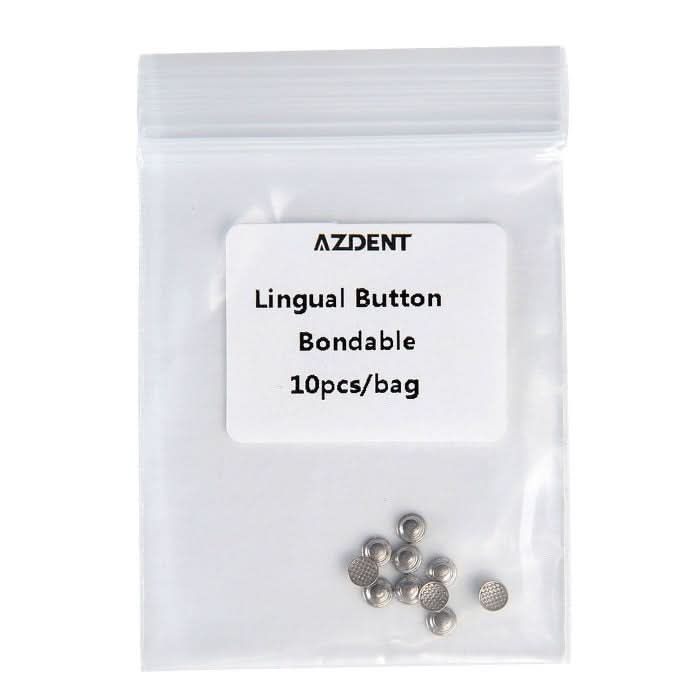 Dental Lingual Button Bondable Round Base 10pcs/Bag - pairaydental.com