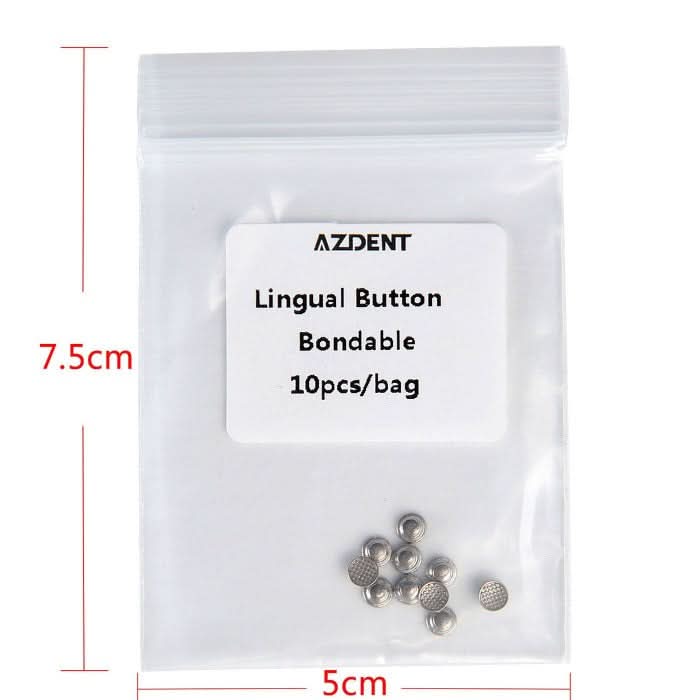 Dental Lingual Button Bondable Round Base 10pcs/Bag - pairaydental.com