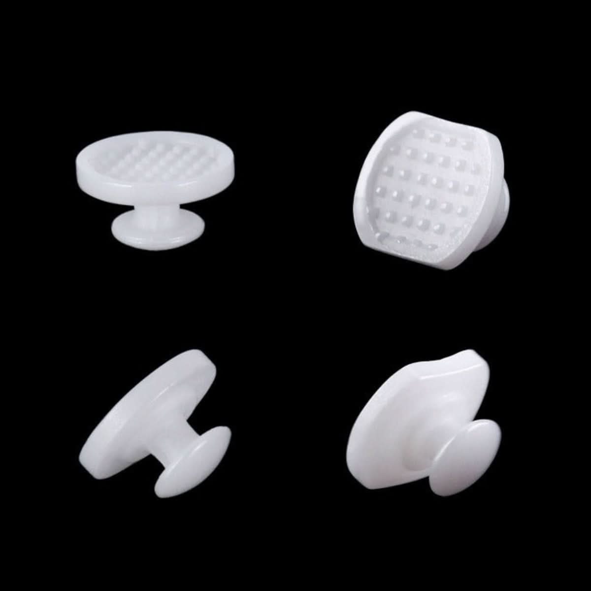 Dental Lingual Button Bondable Composite Ceramic Round/Rectangular Base 10pcs/Bag - pairaydental.com