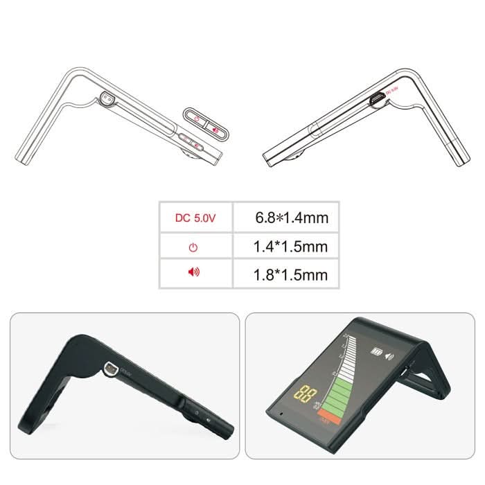 Endo Apex Locator Apex-X Root Cancal 3.2' LCD Screen - pairaydental.com