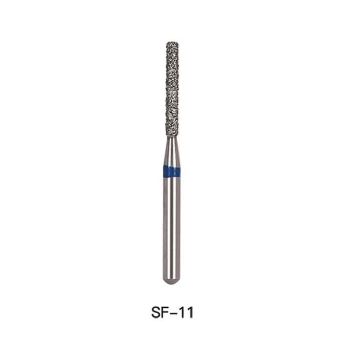Dental Diamond Bur SF 11 Flat End Cylinder 5pcs/Pack - pairaydental.com