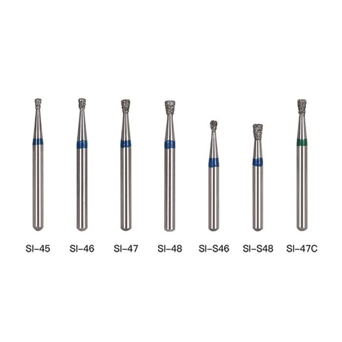 Dental Diamond Bur SI Series Inverted Cone Full Size 5pcs/Pack - pairaydental.com