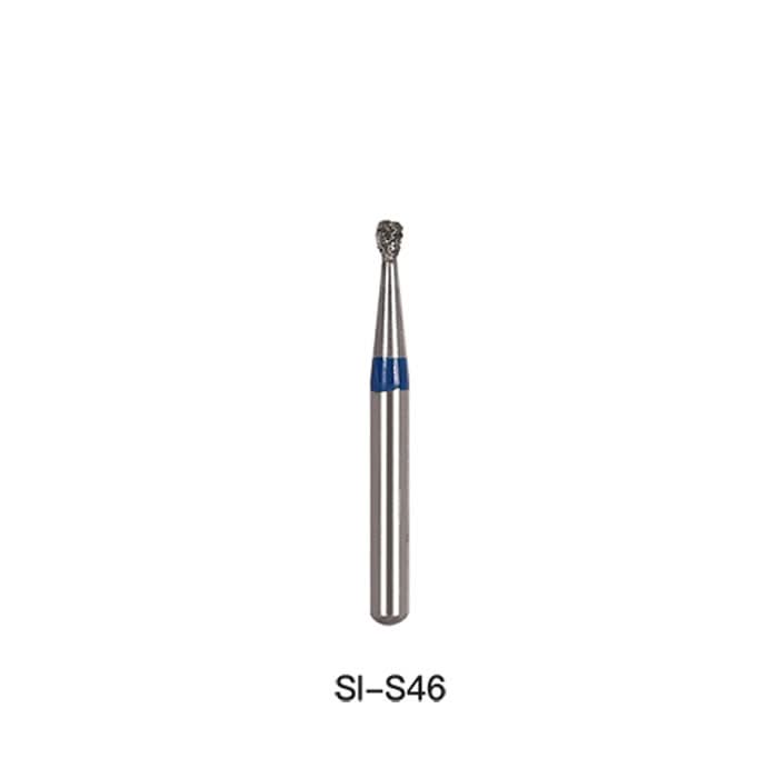Dental Diamond Bur SI S46 Inverted Cone 5pcs/Pack - pairaydental.com