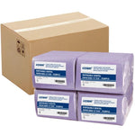 Light Purple Color AZDENT Dental Disposable Patient Bibs 13"x18" 2-Ply Paper/1-Ply Poly 500pcs/Cs - pairaydental.com